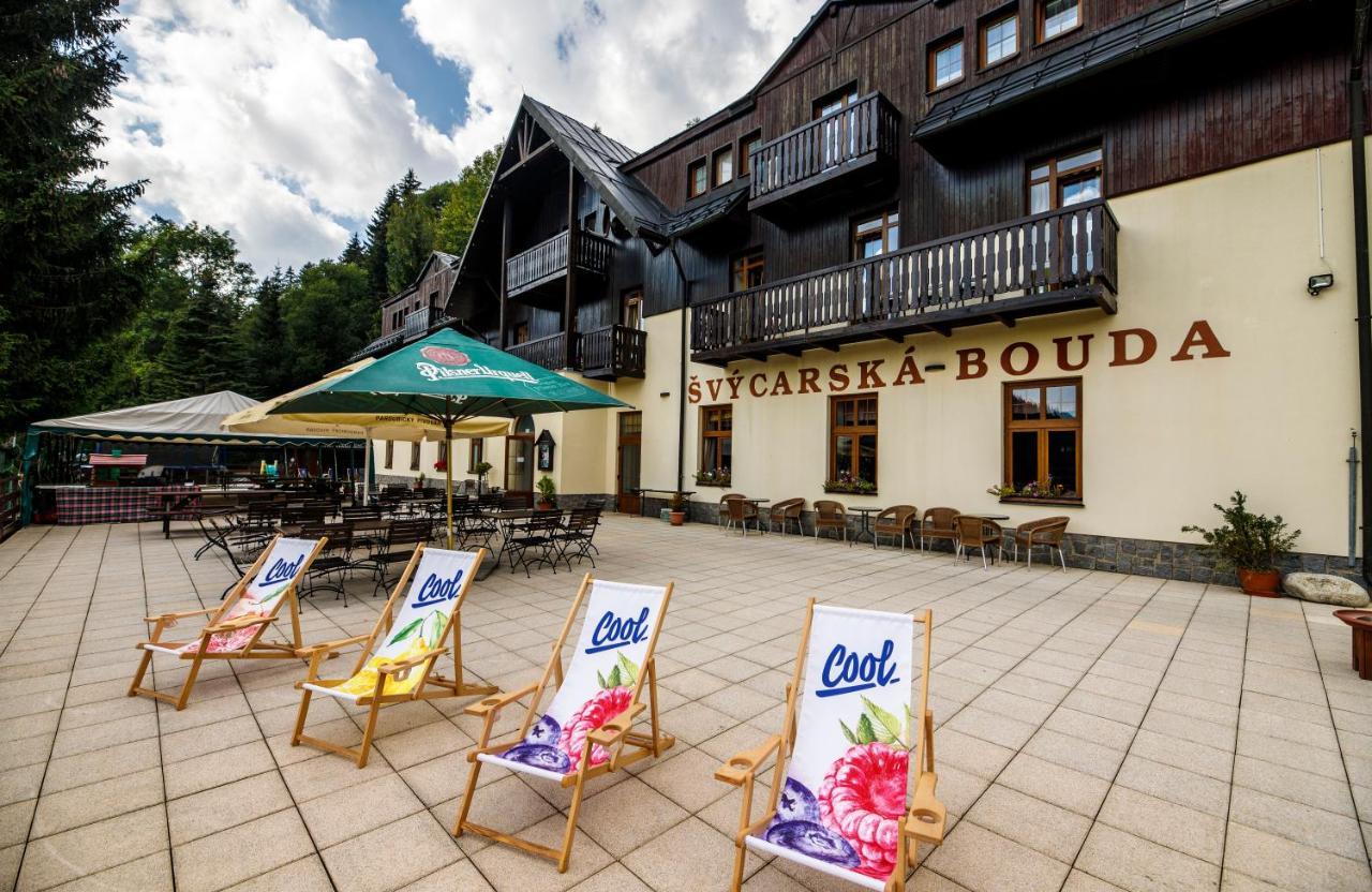 Svycarska Bouda Hotel Spindleruv Mlyn Bagian luar foto