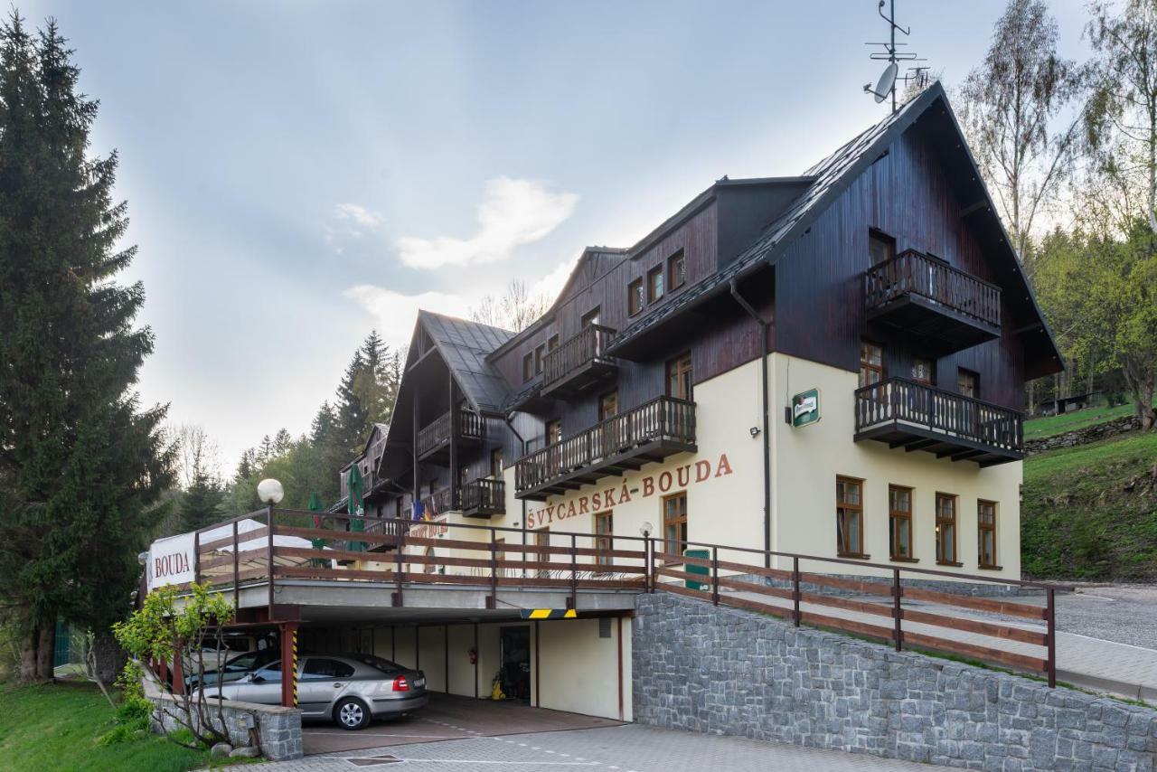 Svycarska Bouda Hotel Spindleruv Mlyn Bagian luar foto